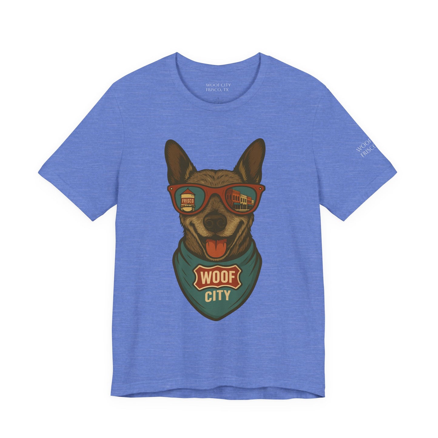 T-Shirt Doug, My Friend's Loyal Pup Unisex Jersey Short Sleeve Tee