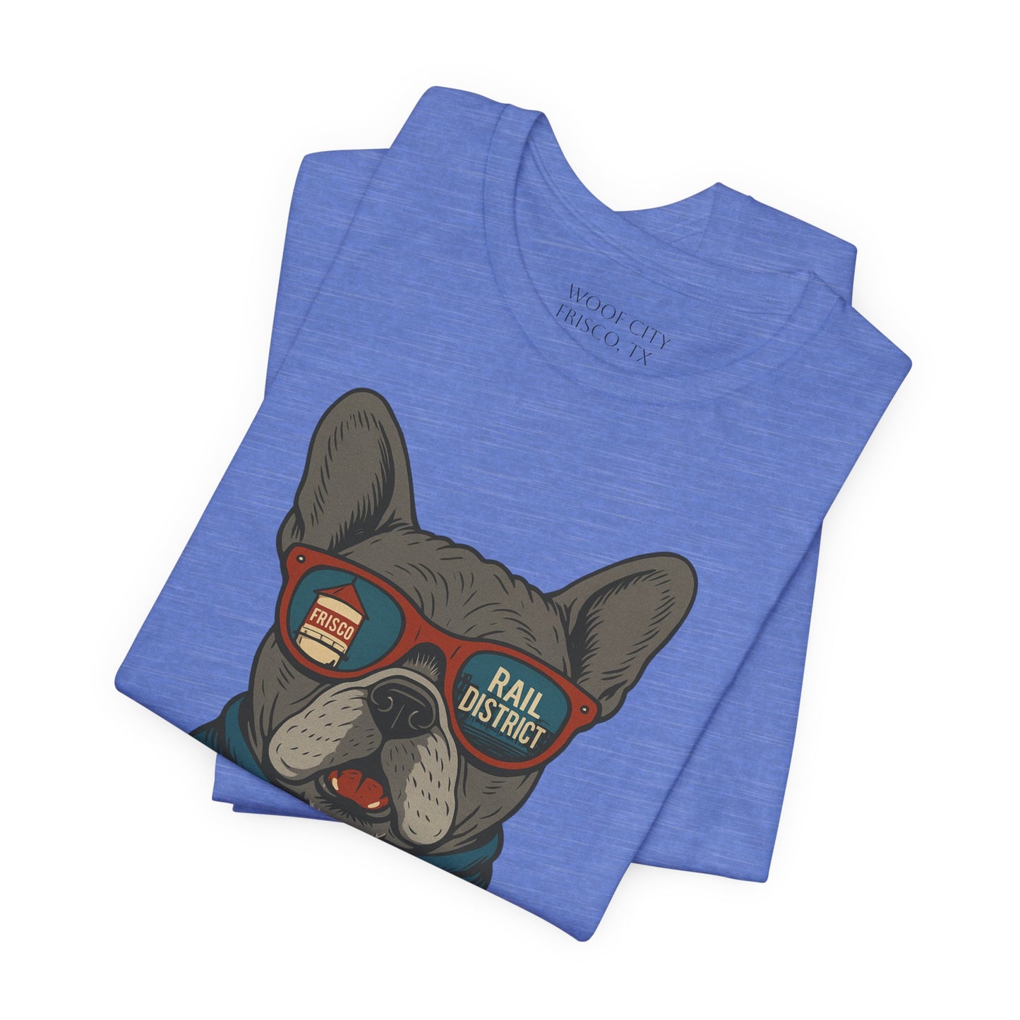 French Bulldog Unisex Tee Snort Snooze Style