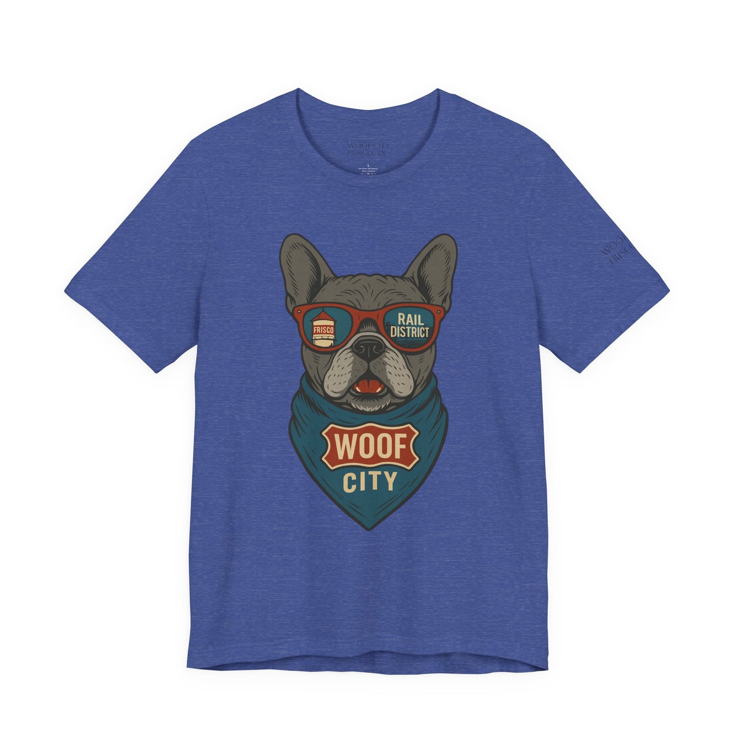 French Bulldog Unisex Tee Snort Snooze Style