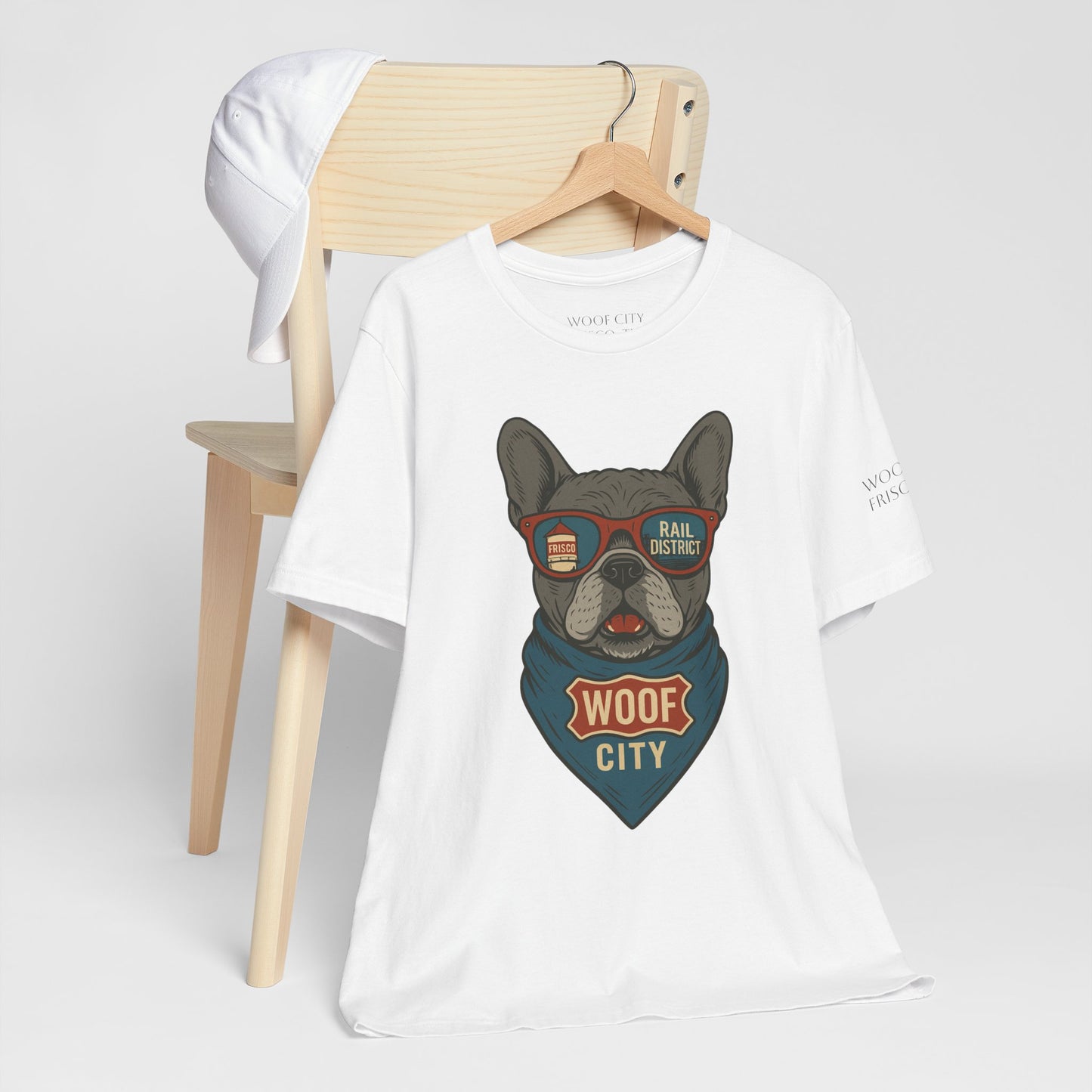 French Bulldog Unisex Tee Snort Snooze Style