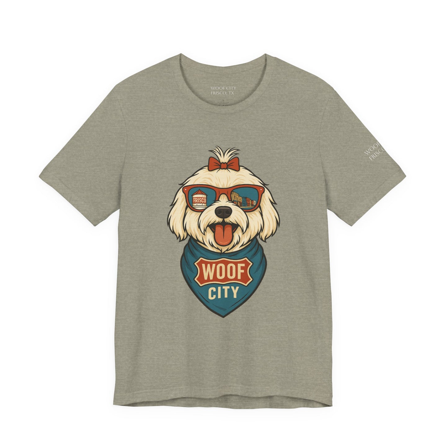 Main Street Maltese" Tee