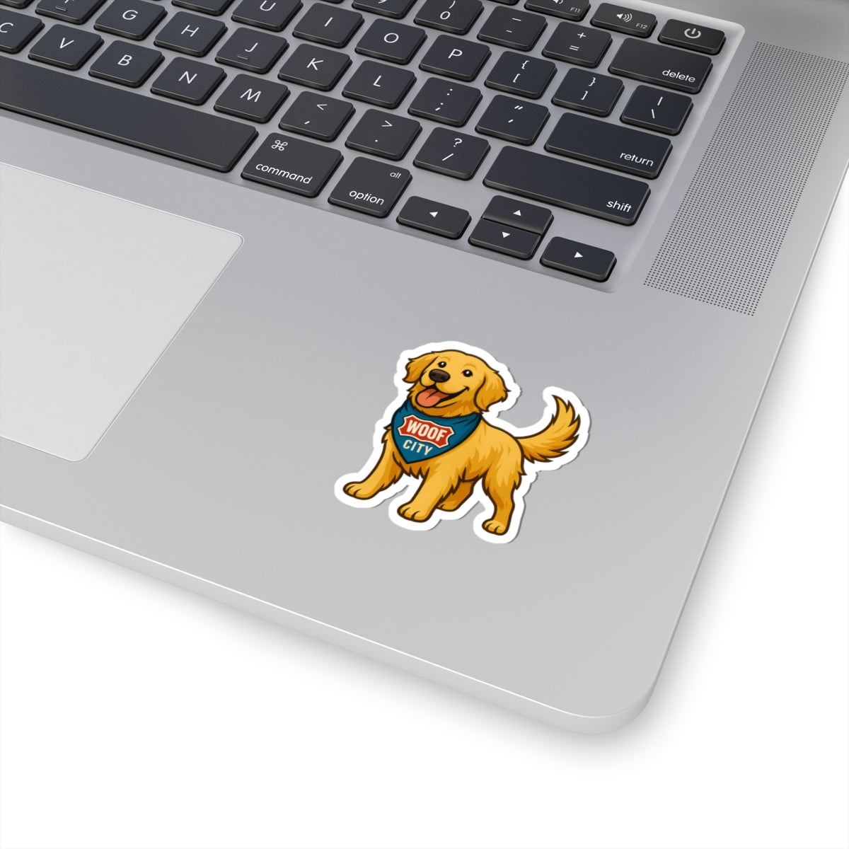 Stickers - Frisco Golden Retriever Mayor of the Patio Design