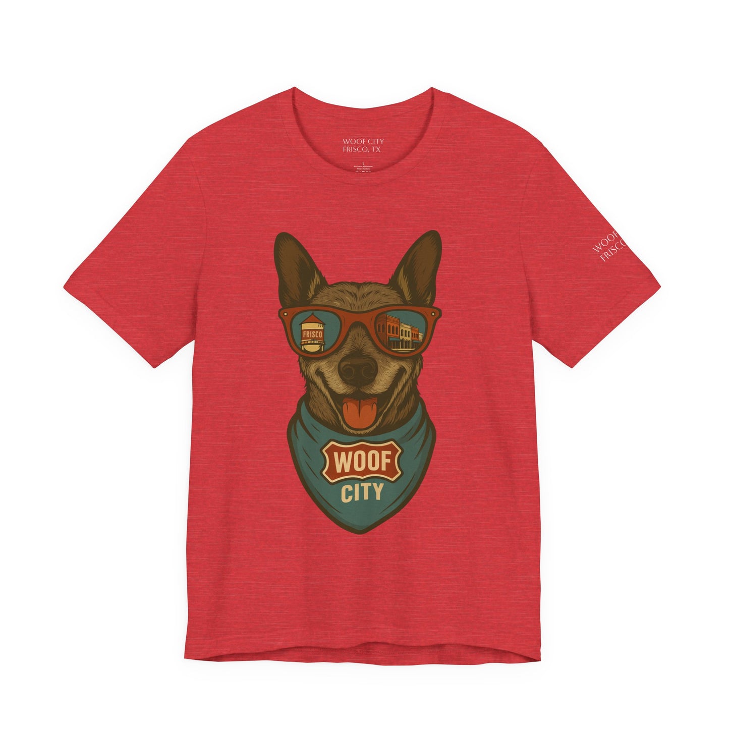 T-Shirt Doug, My Friend's Loyal Pup Unisex Jersey Short Sleeve Tee