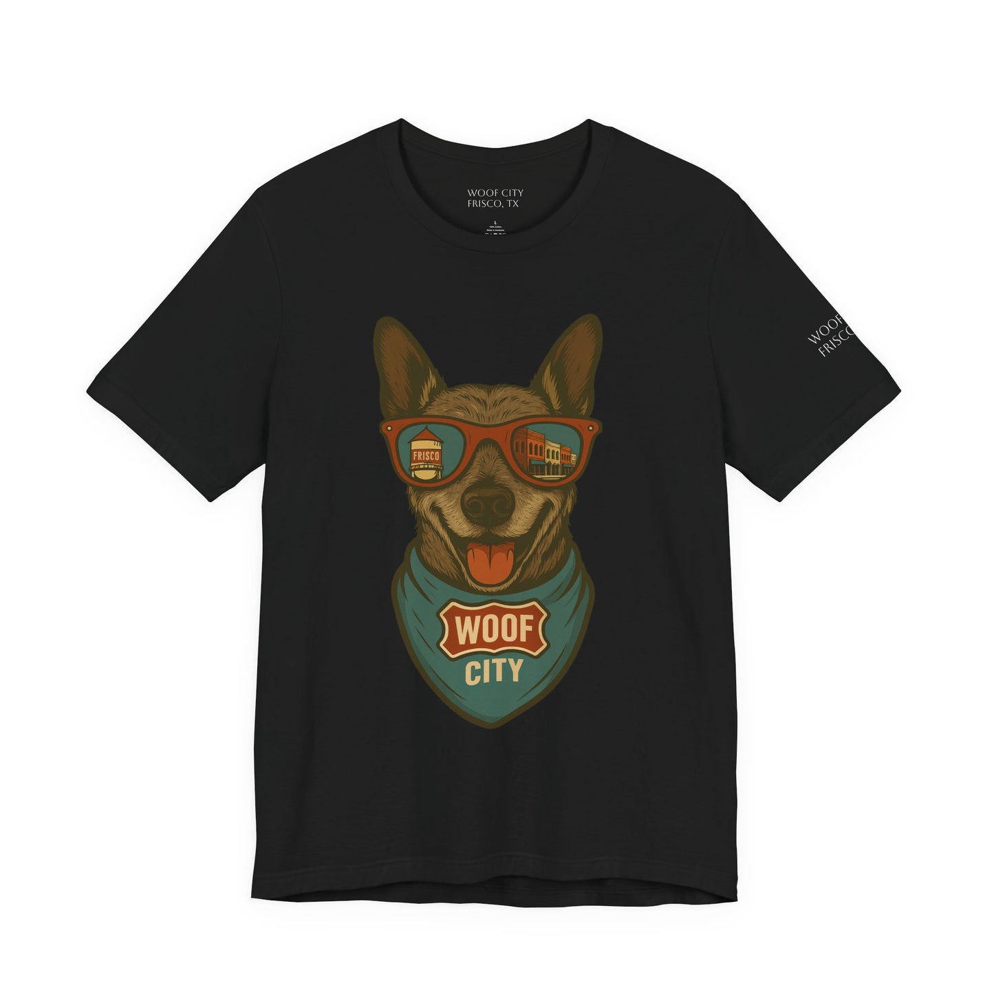 T-Shirt Doug, My Friend's Loyal Pup Unisex Jersey Short Sleeve Tee
