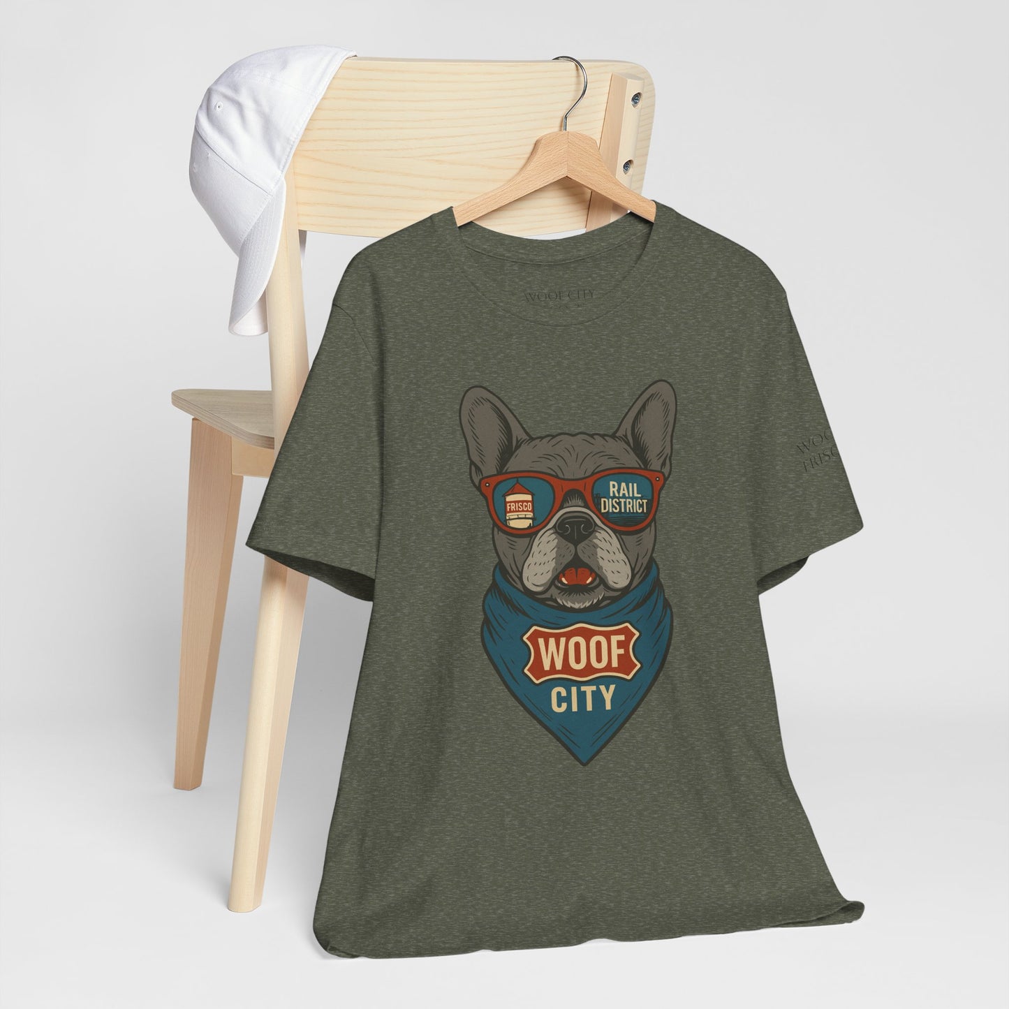 French Bulldog Unisex Tee Snort Snooze Style