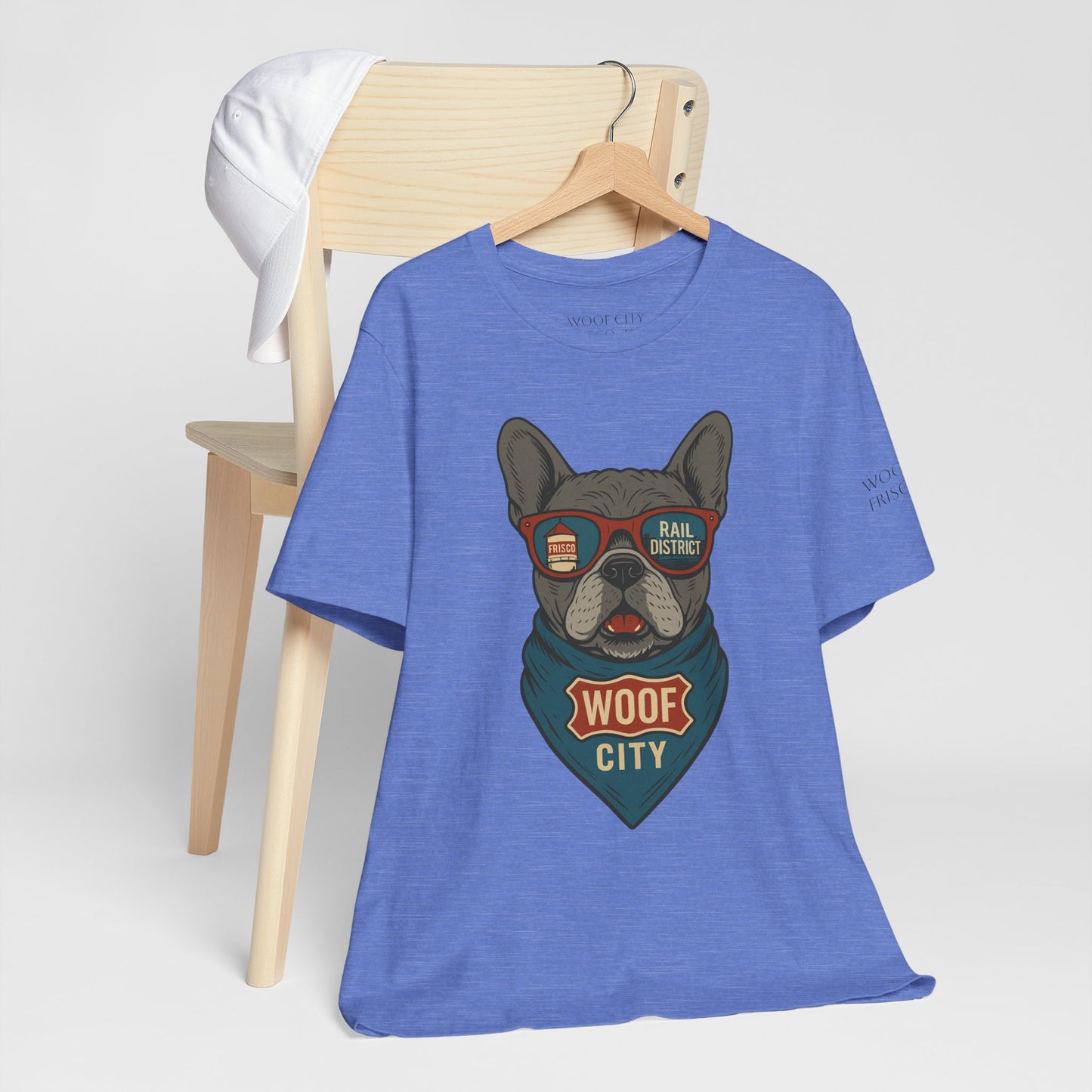 French Bulldog Unisex Tee Snort Snooze Style