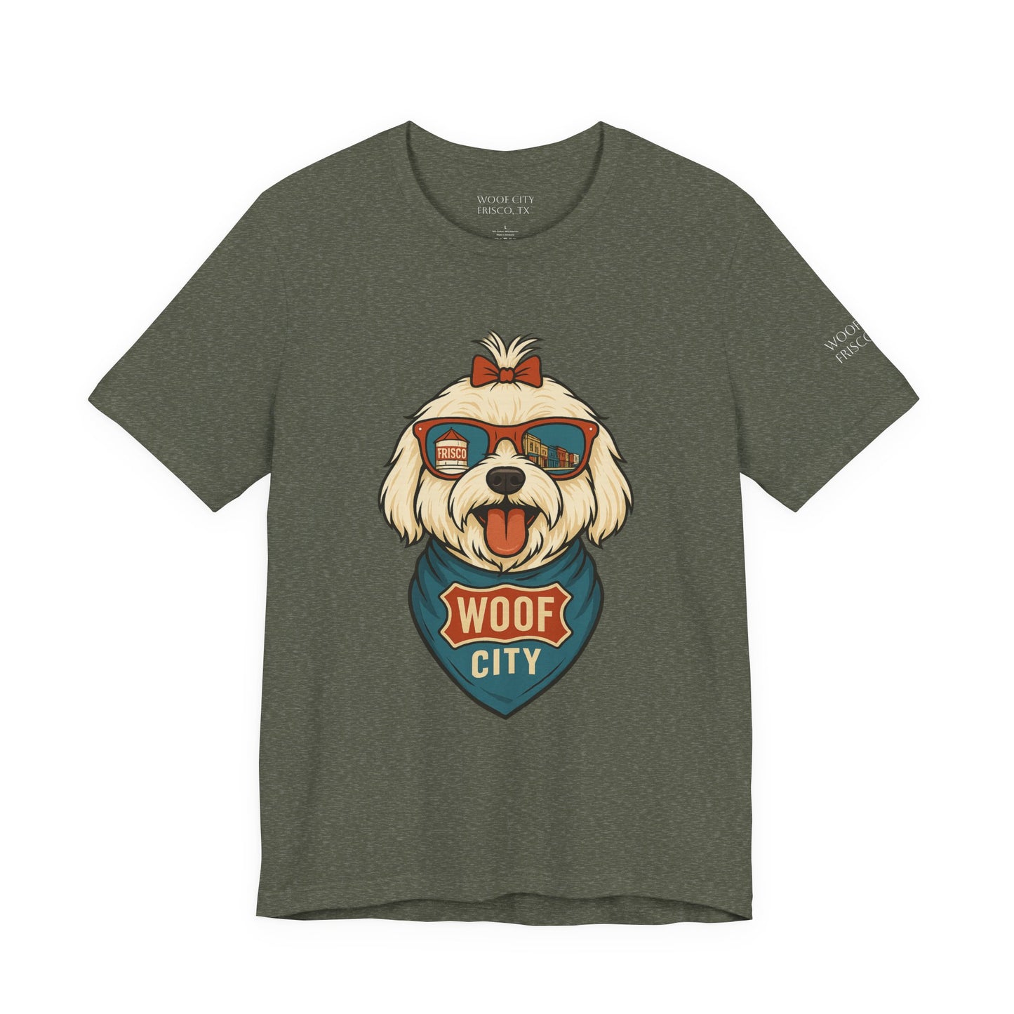 Main Street Maltese" Tee