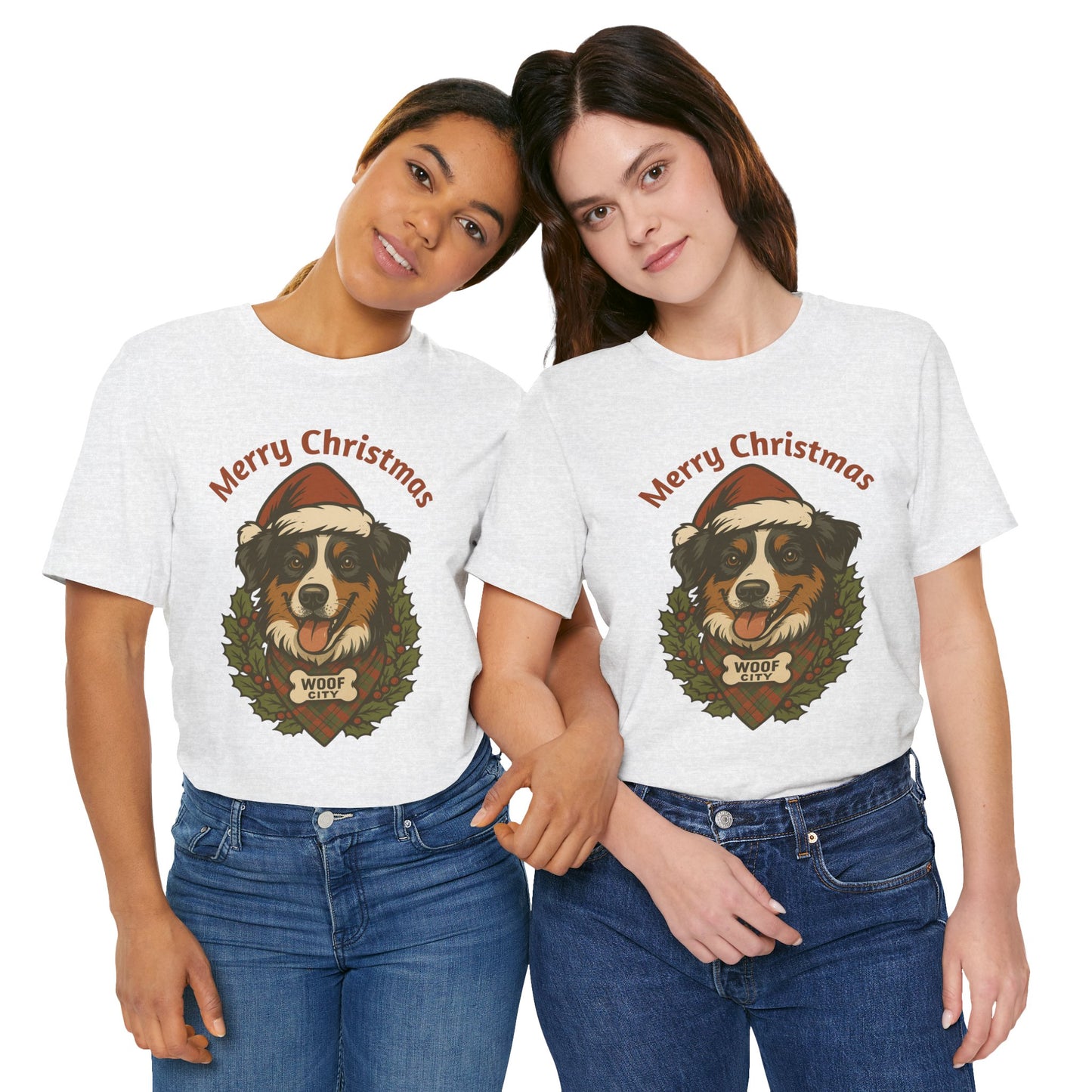 Herding Holiday Cheer – Australian Shepherd Christmas Tee