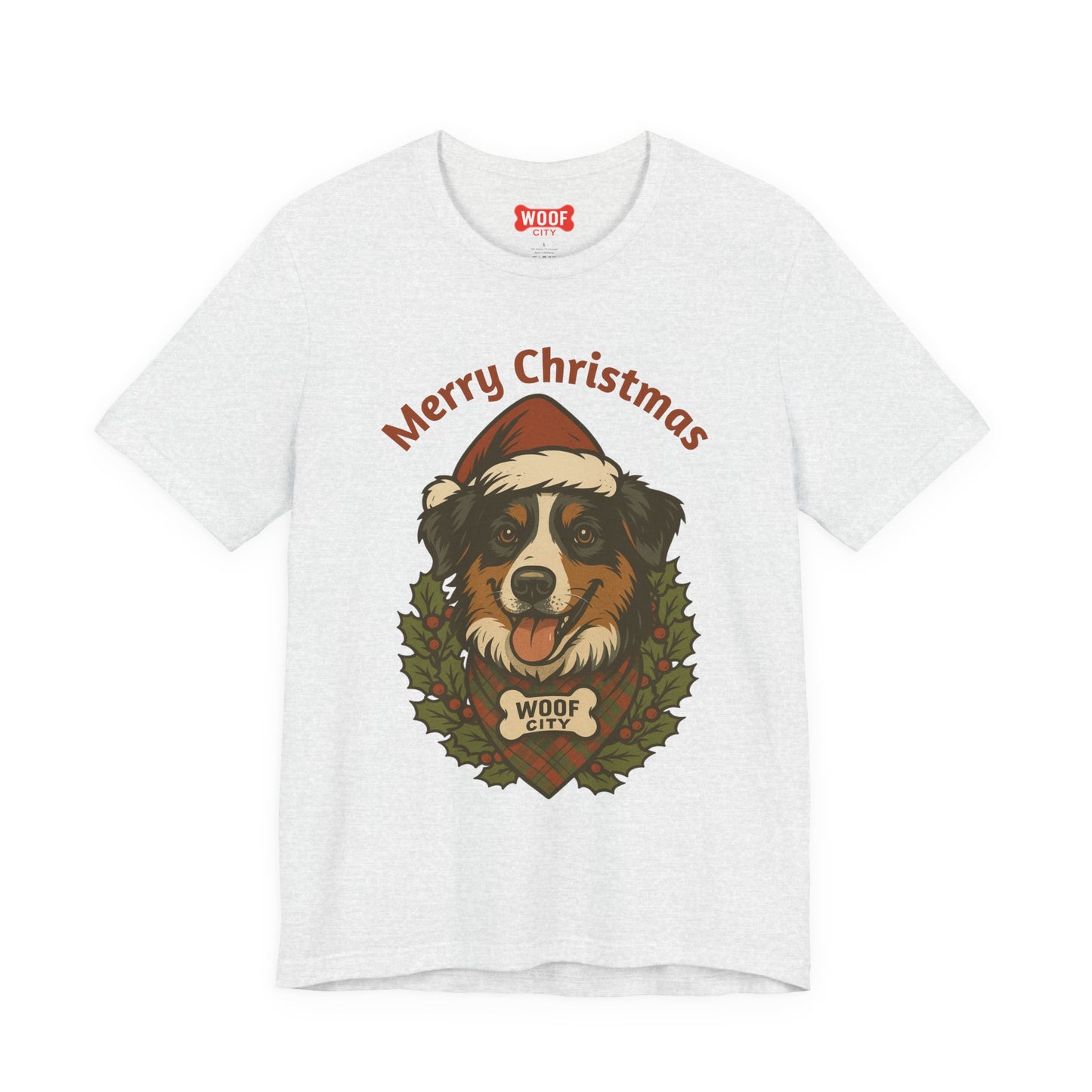 Herding Holiday Cheer – Australian Shepherd Christmas Tee