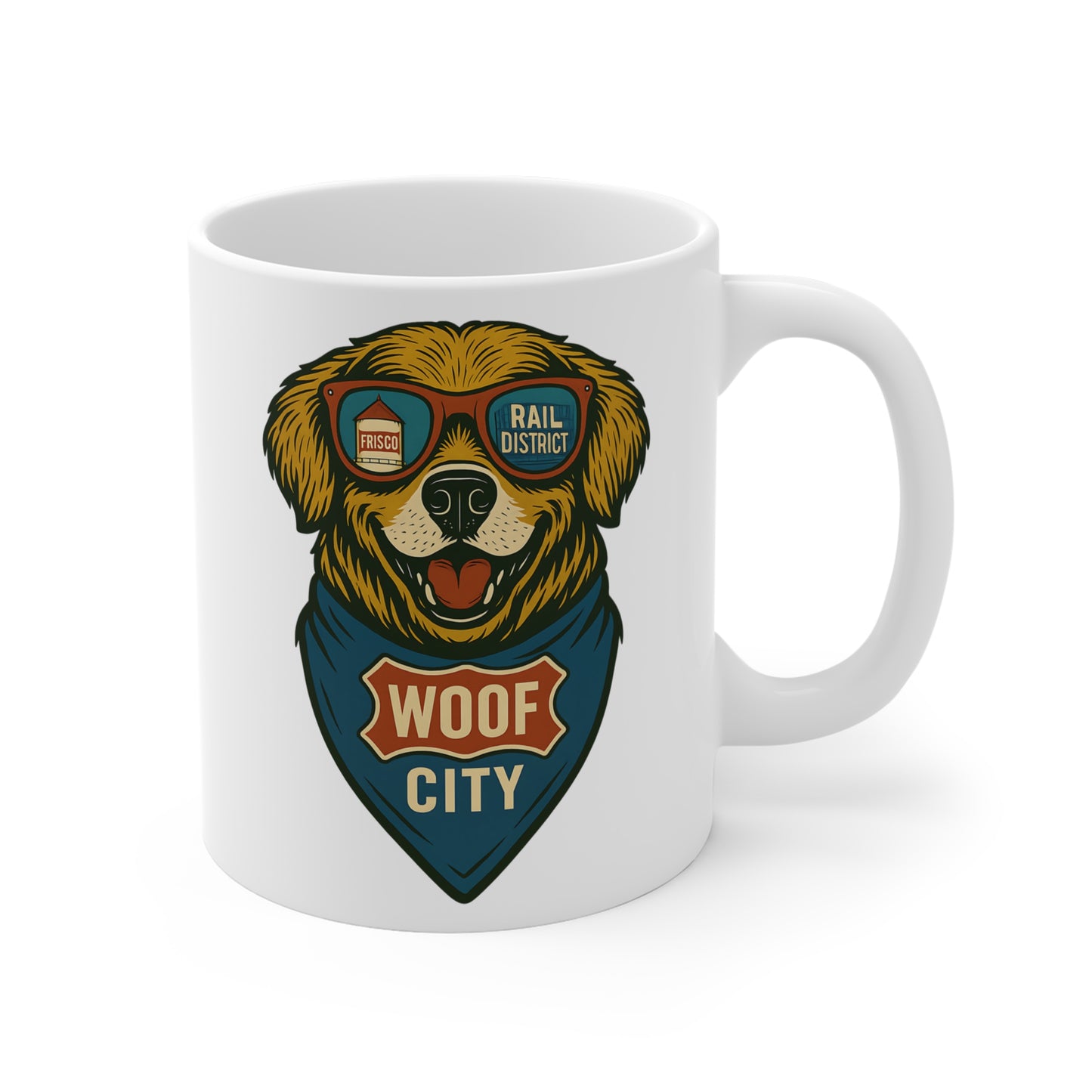 Golden Soul, Frisco Heart – Rail District Mug