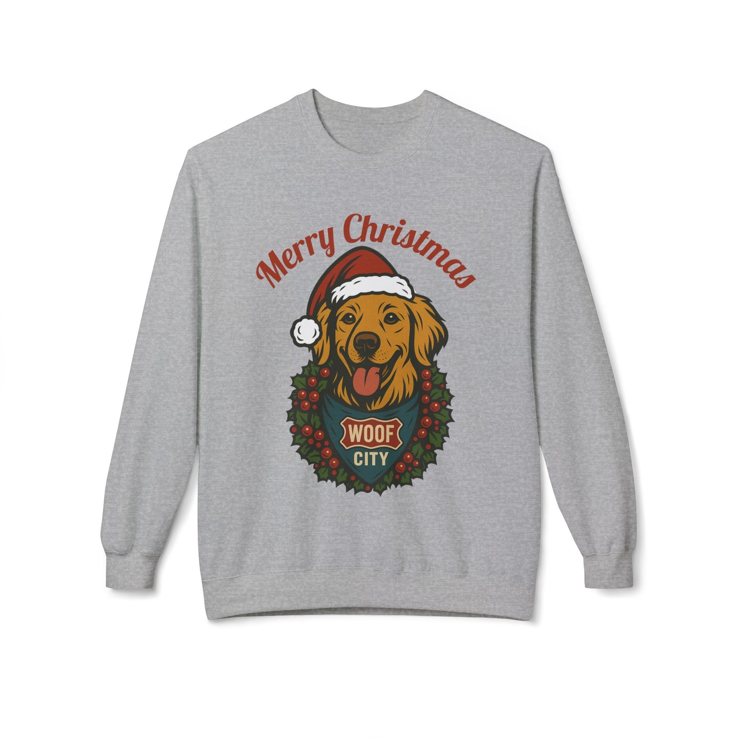 Santa Paws Sweatshirt – Woof City Holiday Edition