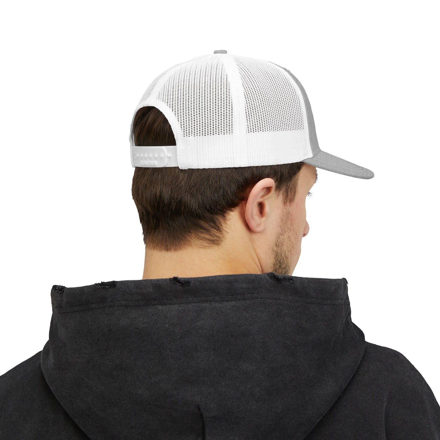 Snapback Trucker Cap - Woof City Frisco Embroidered Hat for Dog Lovers
