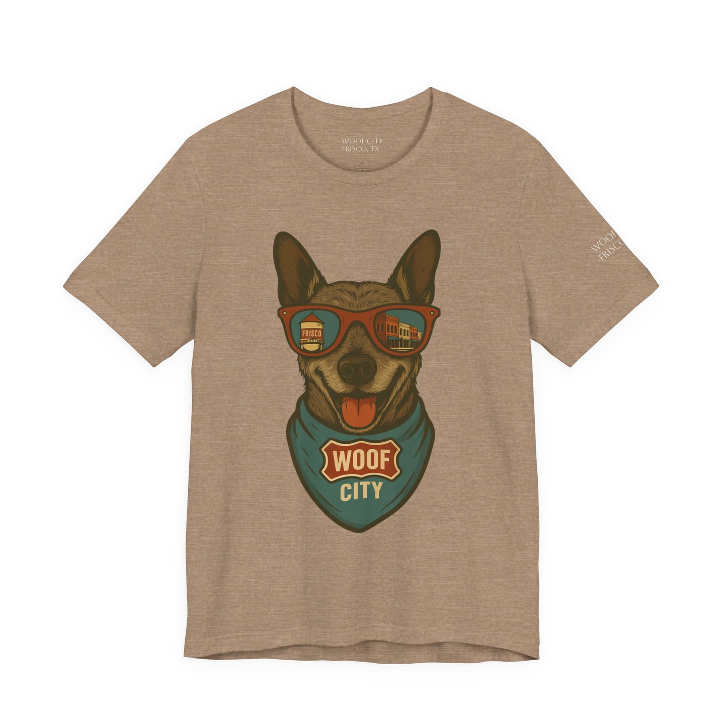T-Shirt Doug, My Friend's Loyal Pup Unisex Jersey Short Sleeve Tee