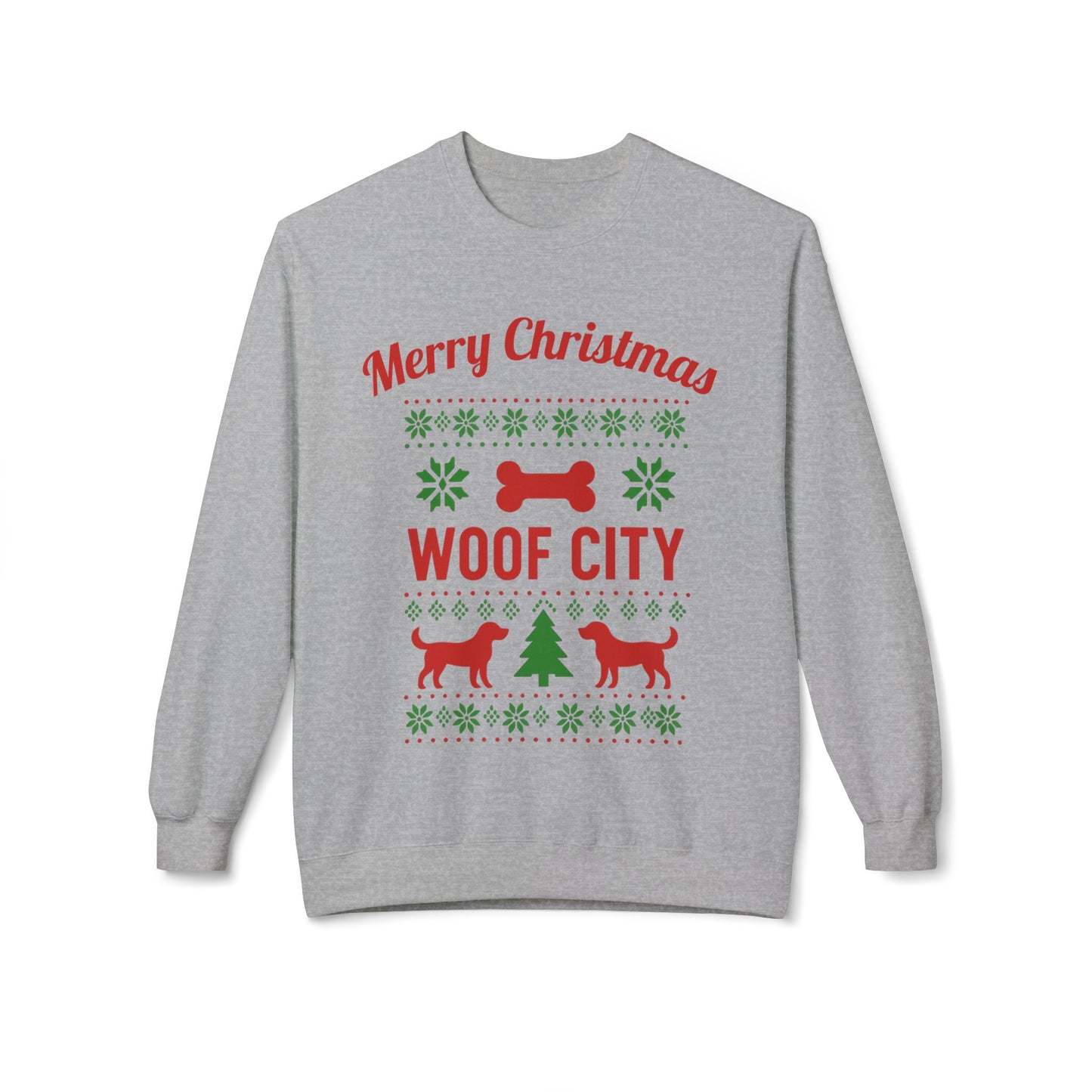 Merry Woofmas Ugly Sweater – Woof City Edition