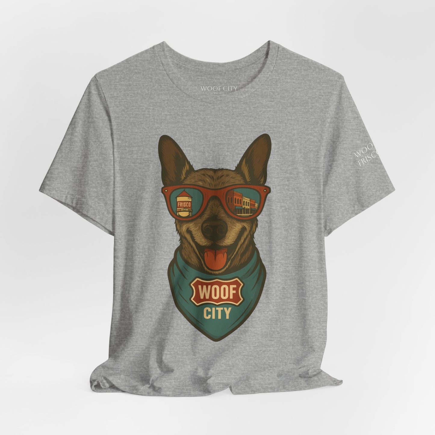 T-Shirt Doug, My Friend's Loyal Pup Unisex Jersey Short Sleeve Tee