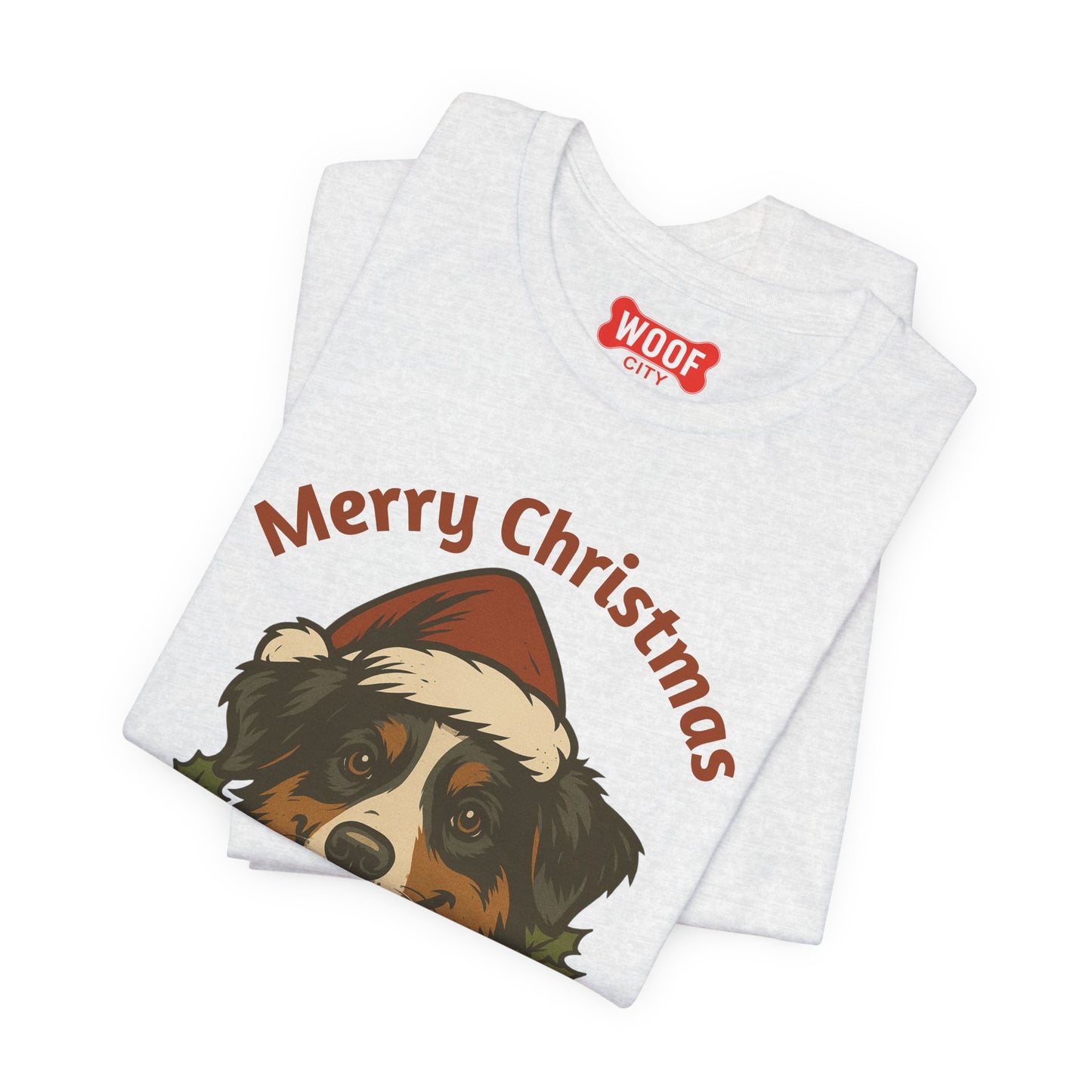 Herding Holiday Cheer – Australian Shepherd Christmas Tee