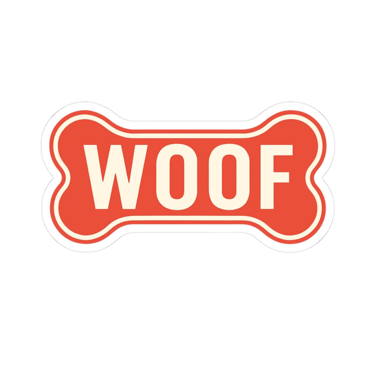 Woof City Logo Sticker – Represent the Pack!