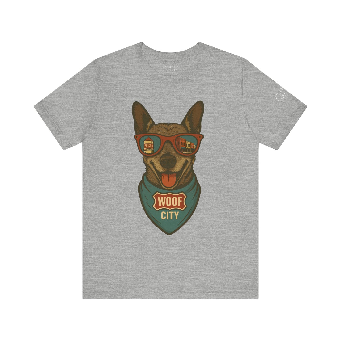 T-Shirt Doug, My Friend's Loyal Pup Unisex Jersey Short Sleeve Tee