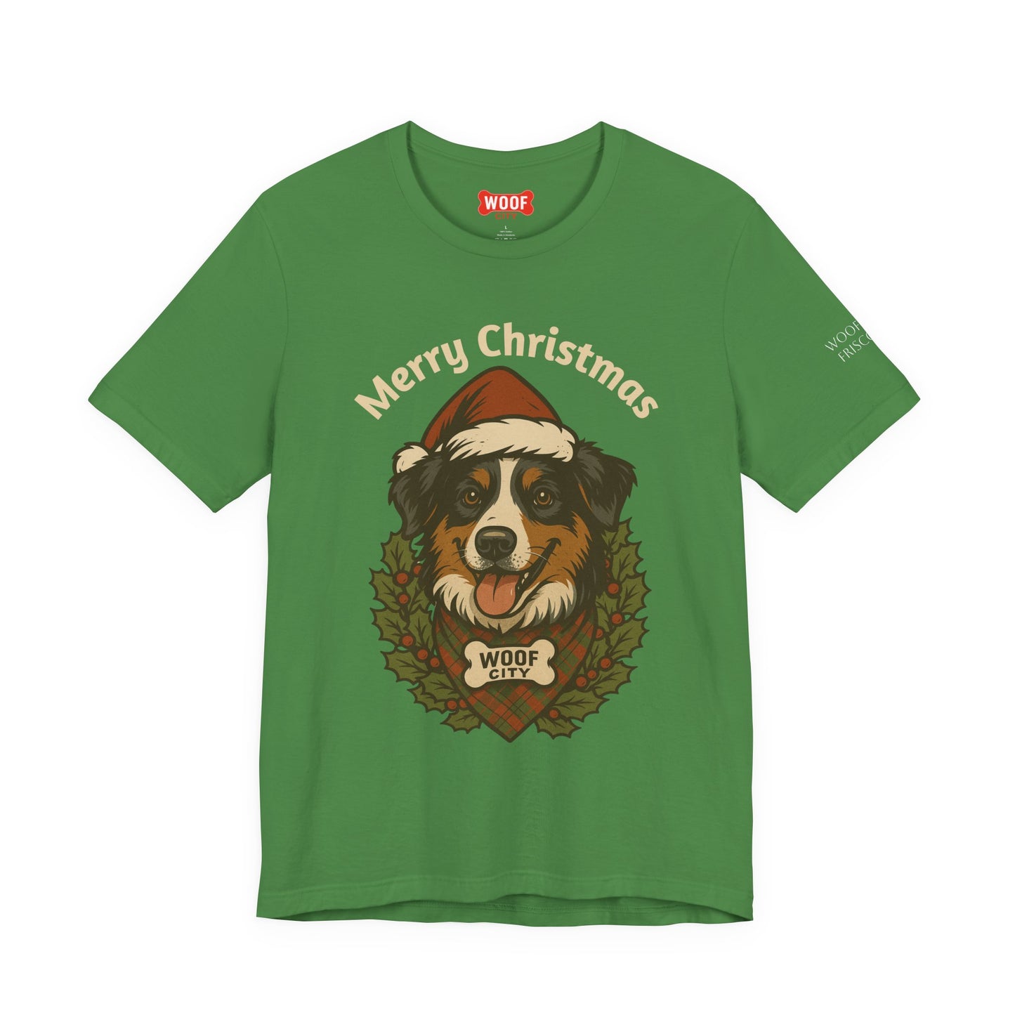 Herding Holiday Cheer – Australian Shepherd Christmas Tee