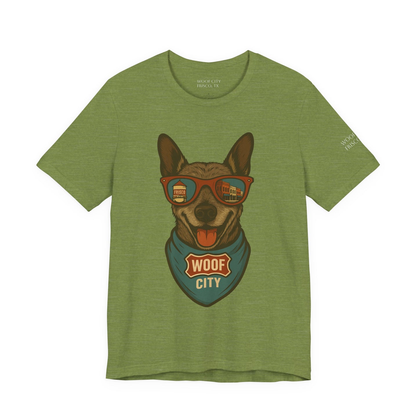 T-Shirt Doug, My Friend's Loyal Pup Unisex Jersey Short Sleeve Tee